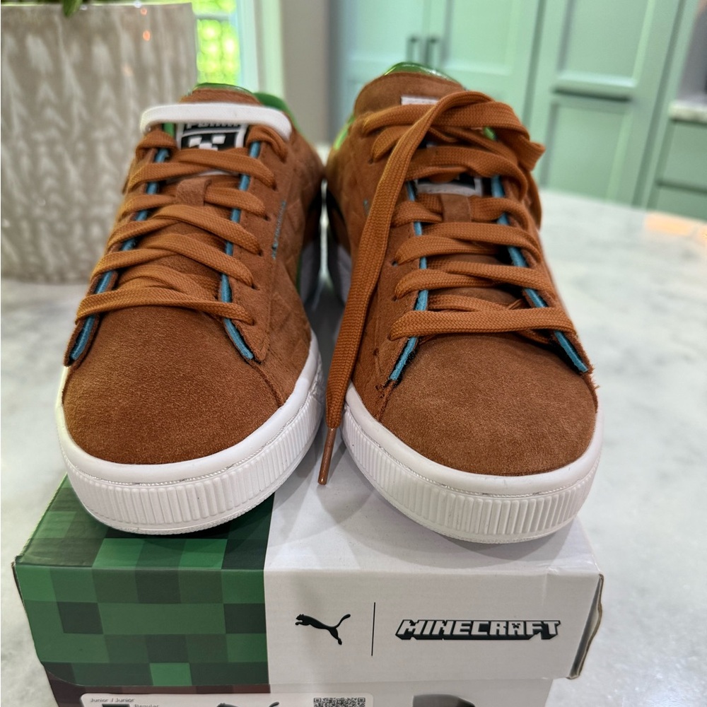Puma x Minecraft Suede Youth Shoes